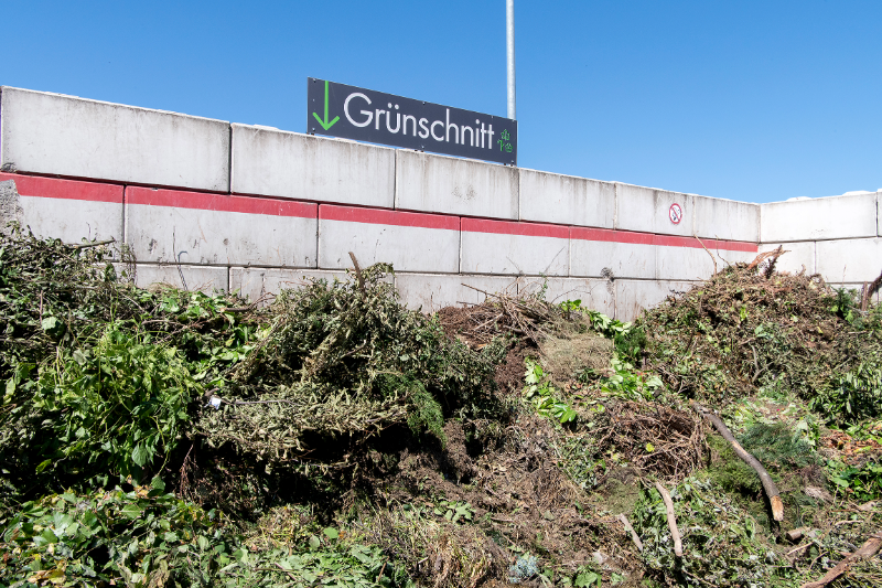 Grünschnittabgabe