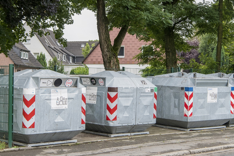 Depotcontainer-Standorte vorrübergehend eingezogen