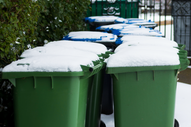 Winterwetter sorgt für Leerungsausfälle