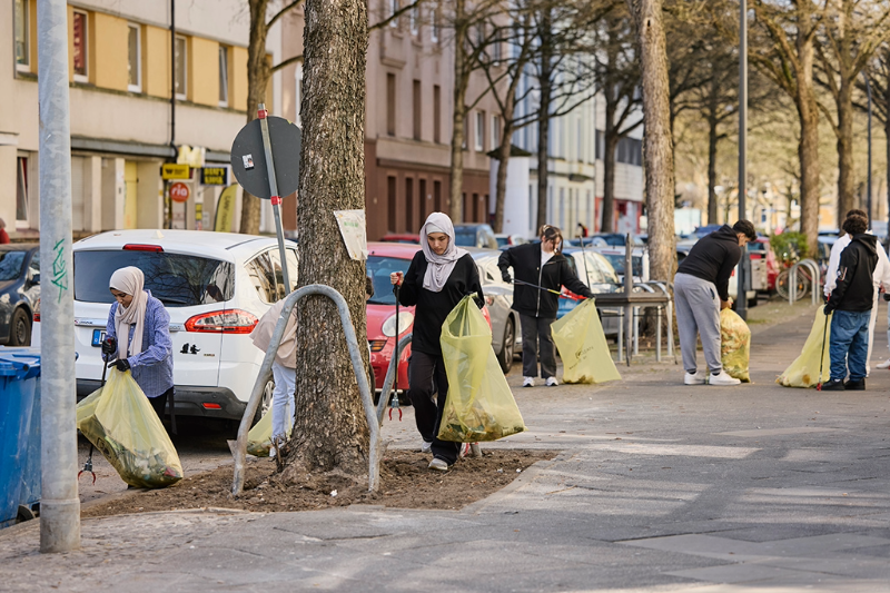 Einmalige Abfallsammlung