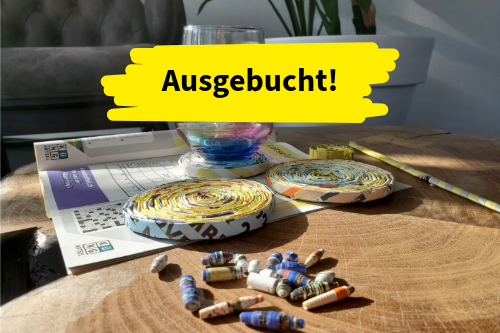Workshop: Zeitschriften Upcycling ausgebucht!